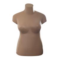 Busto Feminino Plus Size Bege