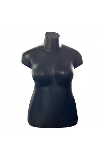 Busto Feminino Plus Size Preto