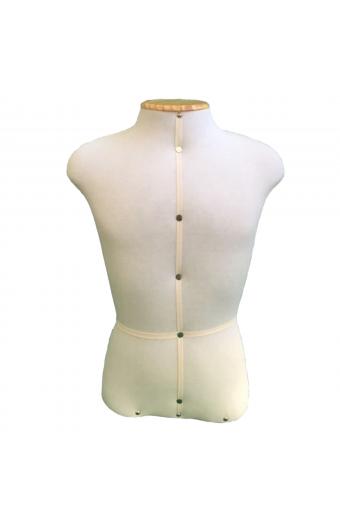 Busto Costura Masculino Branco