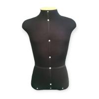 Busto Costura Masculino Preto