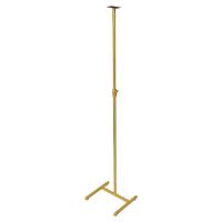 Pedestal Para Busto Costura Simples Dourado