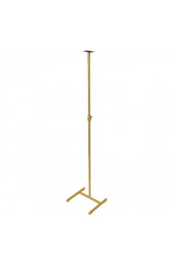 Pedestal Para Busto Costura Simples Dourado