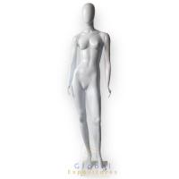 Manequim Feminino Branco Pose 1 Magra  ( Roto Moldagem )