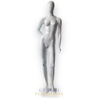 Manequim Feminino Branco Pose 1 Magra  ( Roto Moldagem )