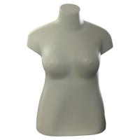 Busto Feminino Plus Size Branco