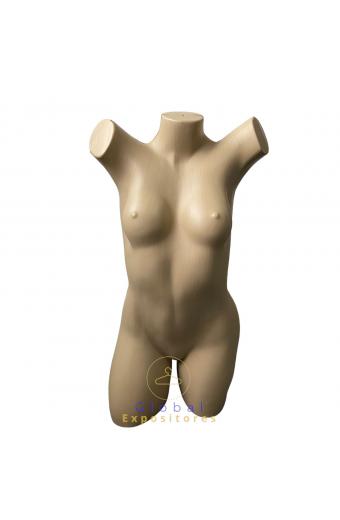 Busto Feminino Bege ( Claudia Raia Expositor Lingerie )