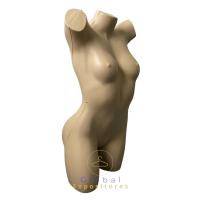 Busto Feminino Bege ( Claudia Raia Expositor Lingerie )