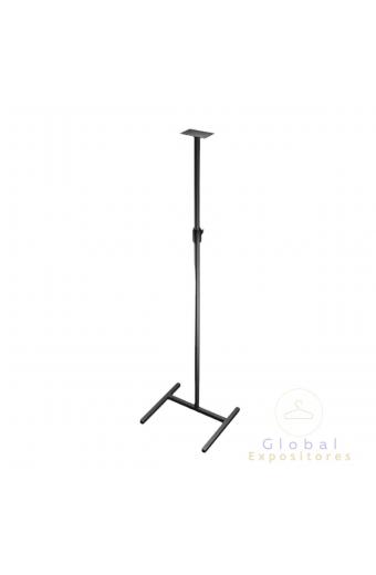 Pedestal Para Busto Costura Simples Preto